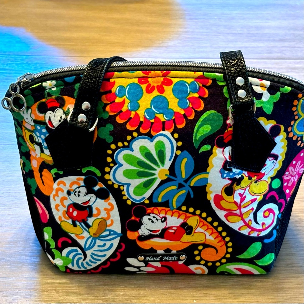 Custom Handmade Disney Fabric Purse NEW!